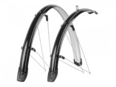 Spatbordset 28"/ 51 mm Polisport Towny - zwart