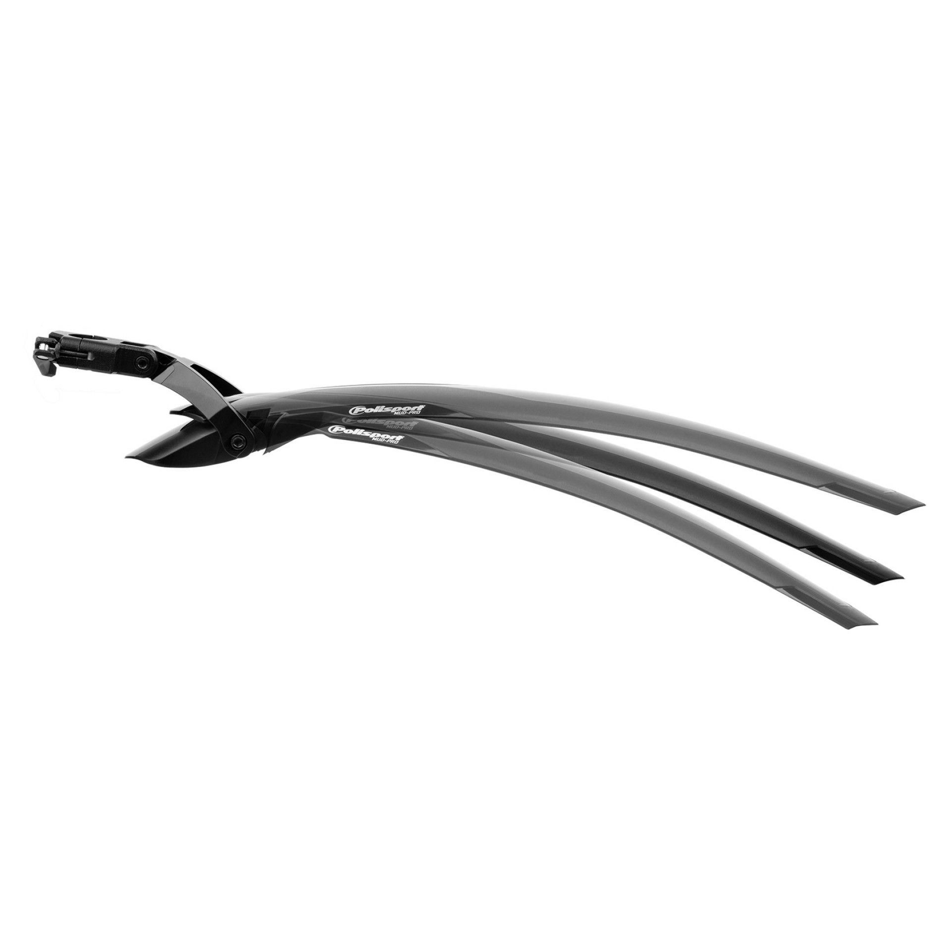 Achterspatbord 26-29" Polisport Mud Pro met zadelpenbevestiging - zwart - Afbeelding 2