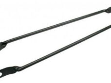Spatbordstang 24 inch aluminium - zwart