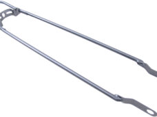 Spatbordstang 28"  Antraciet  (met bumper)