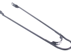 Spatbordstang 28" Tour met Bumper  Mat-Zwart