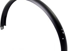 Achterspatbord 28" urban 58 mm breed - mat zwart