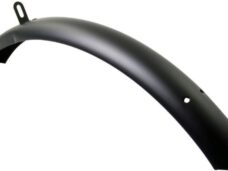 Voorspatbord 28" transport Urban 60 mm breed - mat zwart