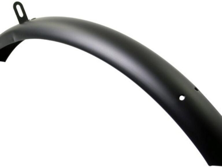 Voorspatbord 28" transport Urban 60 mm breed - mat zwart