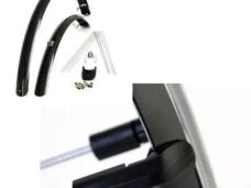 Spatbordset Eurofender Rapido 28" x 46 mm - zwart