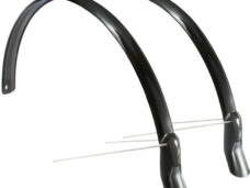 Spatbordset Eurofender Scatto 28" x 51 mm - zwart