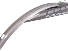 Voorspatbord Eurofender Scatto 28" x 51 mm - smoke / titanium
