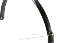 Achterspatbord Eurofender Scatto 28" x 51 mm - zwart