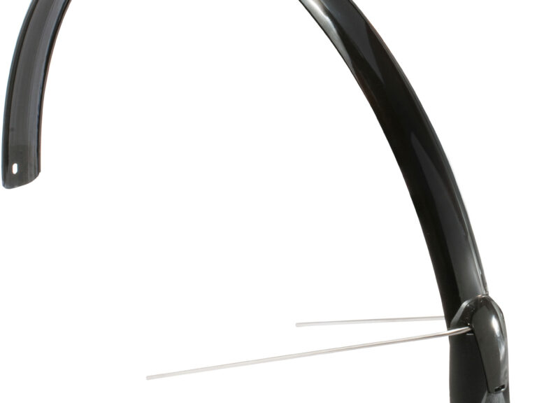 Achterspatbord Eurofender Scatto 28" x 51 mm - zwart