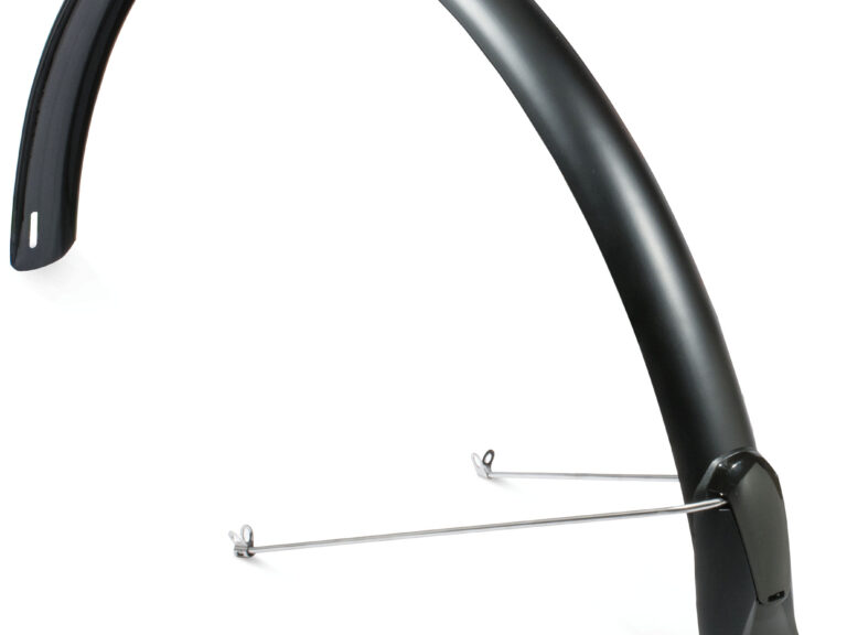 Achterspatbord Eurofender Scatto 28" x 51 mm - mat zwart