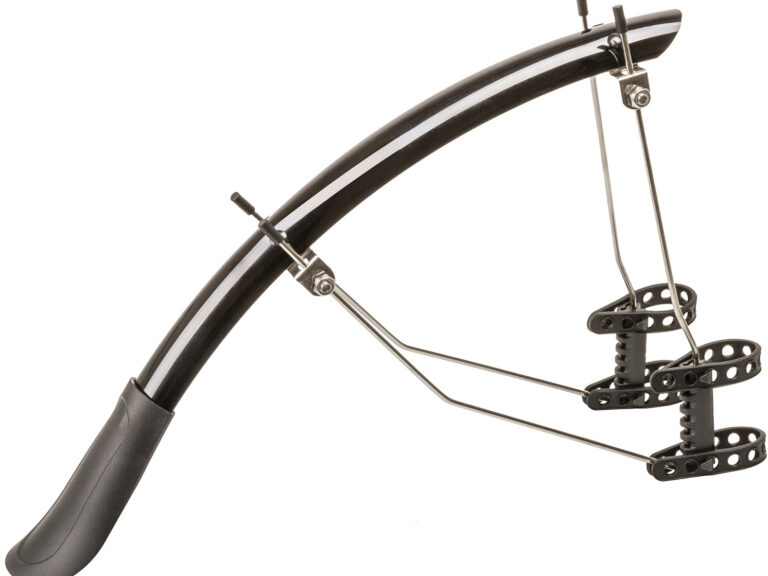 Spatbordset M-Wave Mud Max Race QR 33 EXT - zwart