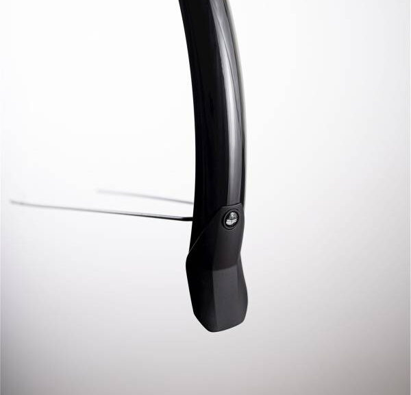 Achterspatbord 28" Eurofender Lampo 58mm breed - zwart