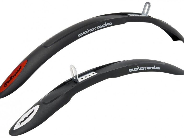 Spatbordset 20/24" Polisport Colorado Junior - zwart