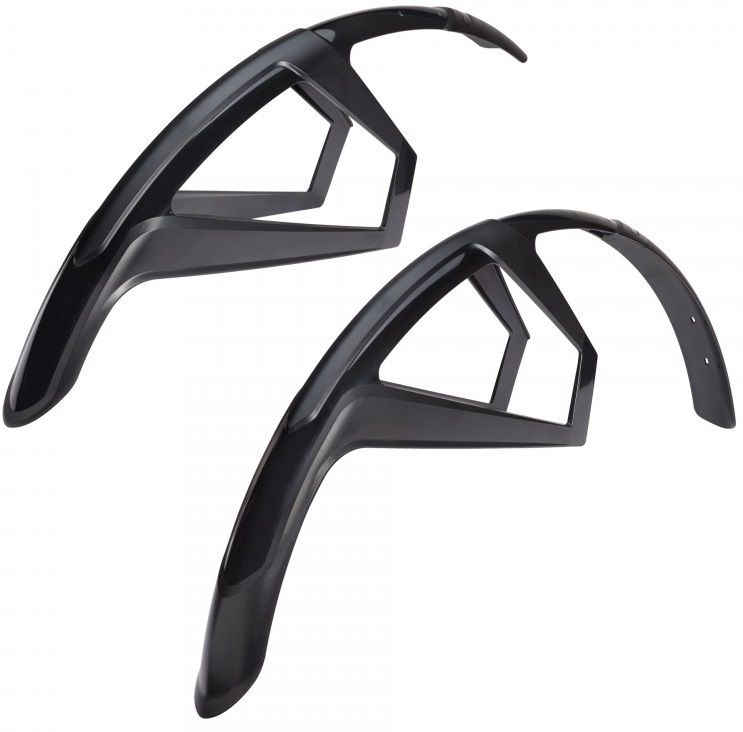 Spatbordset 28" Polisport G-Mud 50mm - zwart - Afbeelding 2