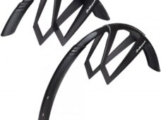 Spatbordset 28" Polisport G-Mud 50mm - zwart