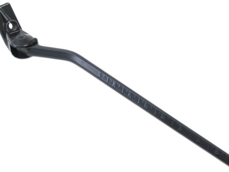 Zijstandaard 28-1 Pletscher 295 mm - zwart