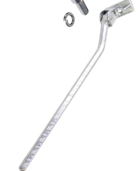 Zijstandaard 28-1 Pletscher Tour XLang (325mm) - zilver