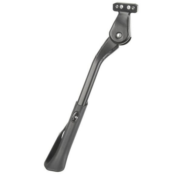 Zijstandaard 24 t/m 29" M-Wave Column E2  Extra sterk / E-bike - montage op achterbrug - zwart