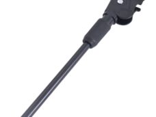 Zijstandaard 28" Edge 40 mm 2 bouts aluminium - zwart