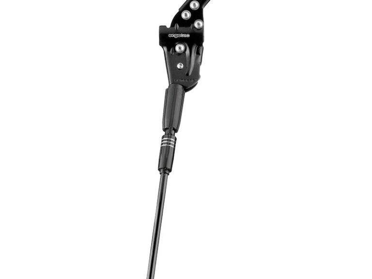 Zijstandaard achterbrugmontage 26 t/m 29" Ergotec universeel - zwart