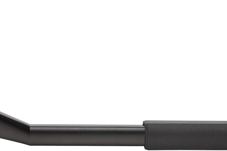 Fietsstandaard 24-28" Ursus Mooi achterbrugmontage - met 40 mm bevestigingsplaat - zwart