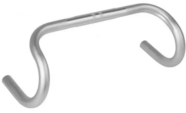 Racestuur Zoom aluminium 25,4 x 425 mm - zilver