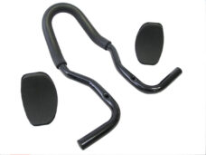 Opzetstuur Tranz X Tri-bar JD802 met schuim 25,4 mmm - zwart