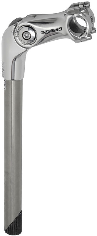 Stuurpen Ergotec Octopus 2 verstelbaar ø25,4 / 300x110 / 25,4 mm - zilver