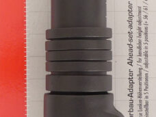 Stuurpen verlenger Ergotec Ahead 3 - 1-1/8" AL6061 T6 - zwart gezandstraald