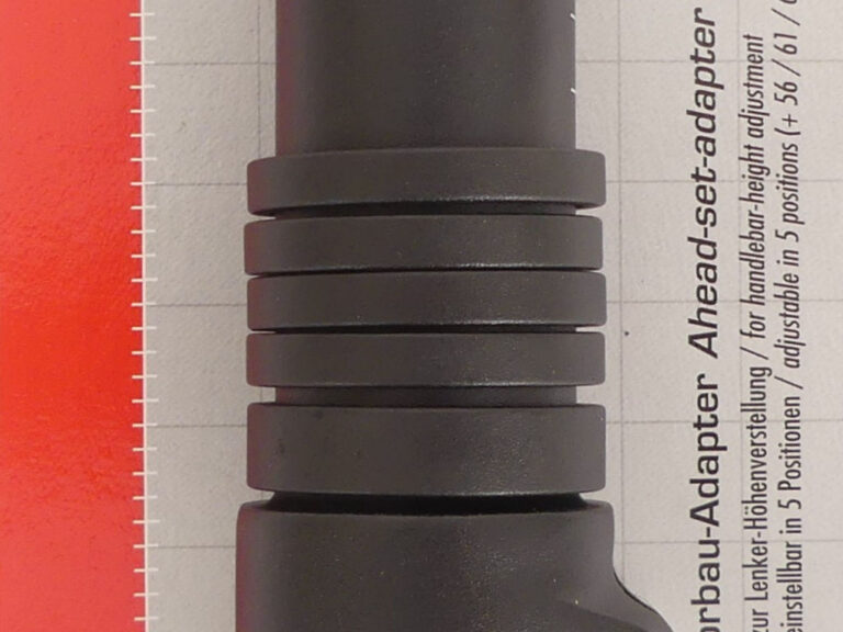 Stuurpen verlenger Ergotec Ahead 3 - 1-1/8" AL6061 T6 - zwart gezandstraald