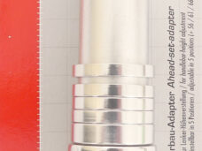 Stuurpen verlenger Ergotec Ahead 3 - 1-1/8" AL6061 T6 - zilver