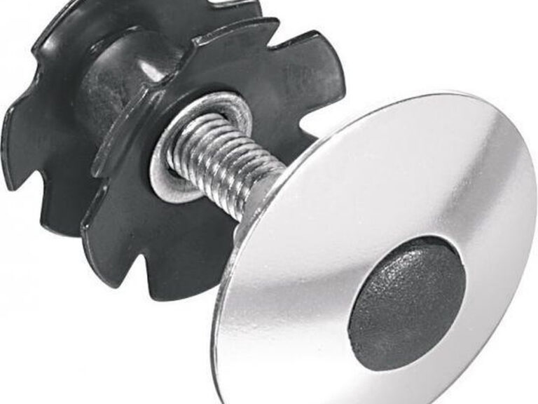 Balhoofdplug Ergotec 1-1/8" - zilver