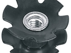 Balhoofdplugklauw Ergotec 1-1/8" - zwart