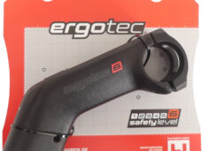 Ergotec High Barracuda ahead -ohjainkannatin ø28,6 / 110 / 31,8 mm - musta