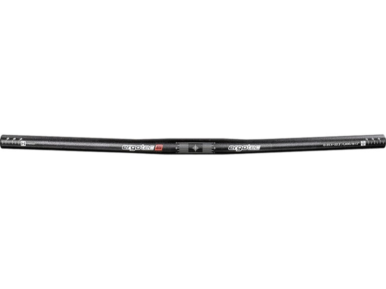 Stuur Ergotec Flat Bar 25,4x600 mm - zwart