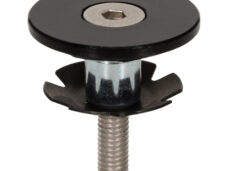 Elvedes balhoofdplug met vlakke bovenkant voor 1 1/8" metalen vorkbuis