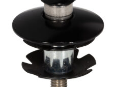 Elvedes balhoofdplug met bolle bovenkant voor 1 1/8" metalen vorkbuis