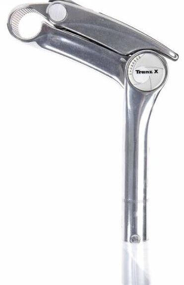 Stuurpen Tranz X JD373N verstelbaar 22,2 / 205x115 / 22,2 mm - zilver
