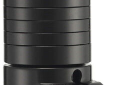 Ahead stuurpen-adapter Satori Up-4 met spacers - mat zwart
