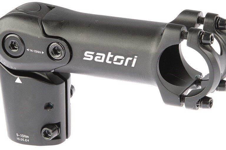 Stuurpen Satori UP2+ verstelbaar  Ø31.8/110mm - mat zwart