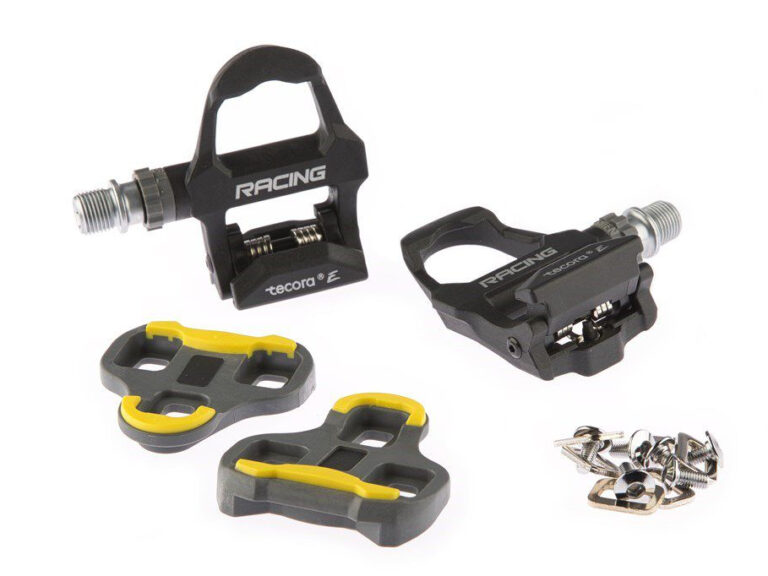Pedaalset race Tecora E  clipless (Look Keo compatibel) - zwart