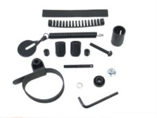 Stuurstabilisator 1"- 1.1/8" conusbevestiging onder vorkbuis