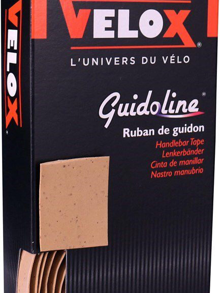 Stuurlint Velox Guidoline Cork ø2,5 x 30mm 1,75m - vintage bruin (2 stuks in een doos)