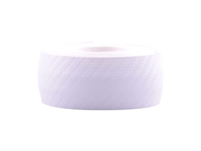 Stuurlint Velox carbon-look ø2.5 x 30mm 1.75m - wit (2 stuks in een doos)