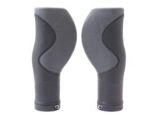 Handvatset Ergo 3-componenten Zwart 128/128mm  -   2-kanten geopend