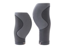 Handvatset Ergo 3-componenten Zwart 128/90mm  -   2-kanten geopend