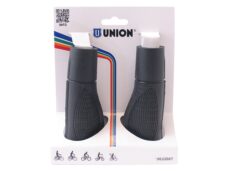 Handvatset Ergo 2-componenten Zwart 138/138mm  -   1-kant geopend