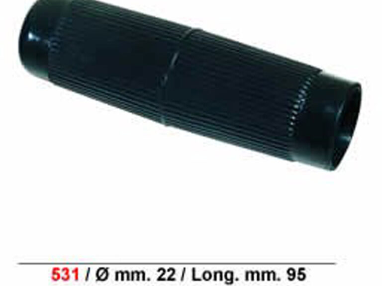 Handvatset Edge - zwart