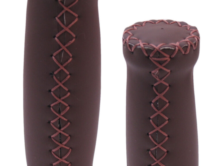 Handvatset Selle Monte Grappa kunstleer dark brown 120/90mm