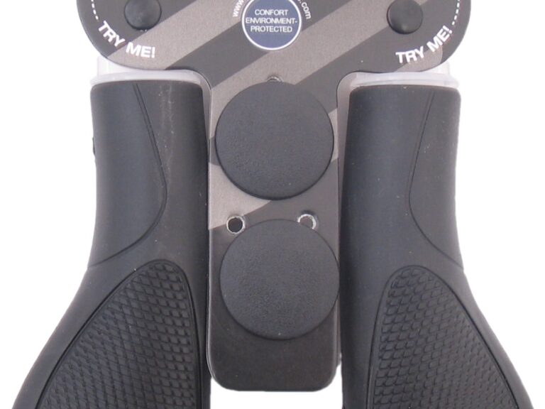 Handvatset Edge ErgoCity Plus met lockring - 136/136mm - zwart